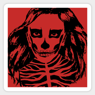 Halloween girl Sticker